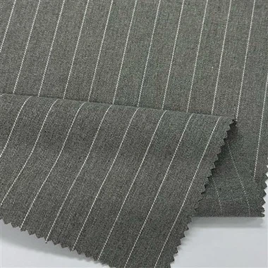 Ffabrig Gwehyddu Stripe TR Ar gyfer Pants