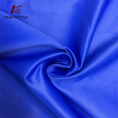 100% Polyester Satin Arddull Pongee Ffabrig