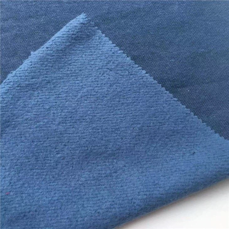 Customize Polyester Cotton Terry Fleece Fabric For Coat